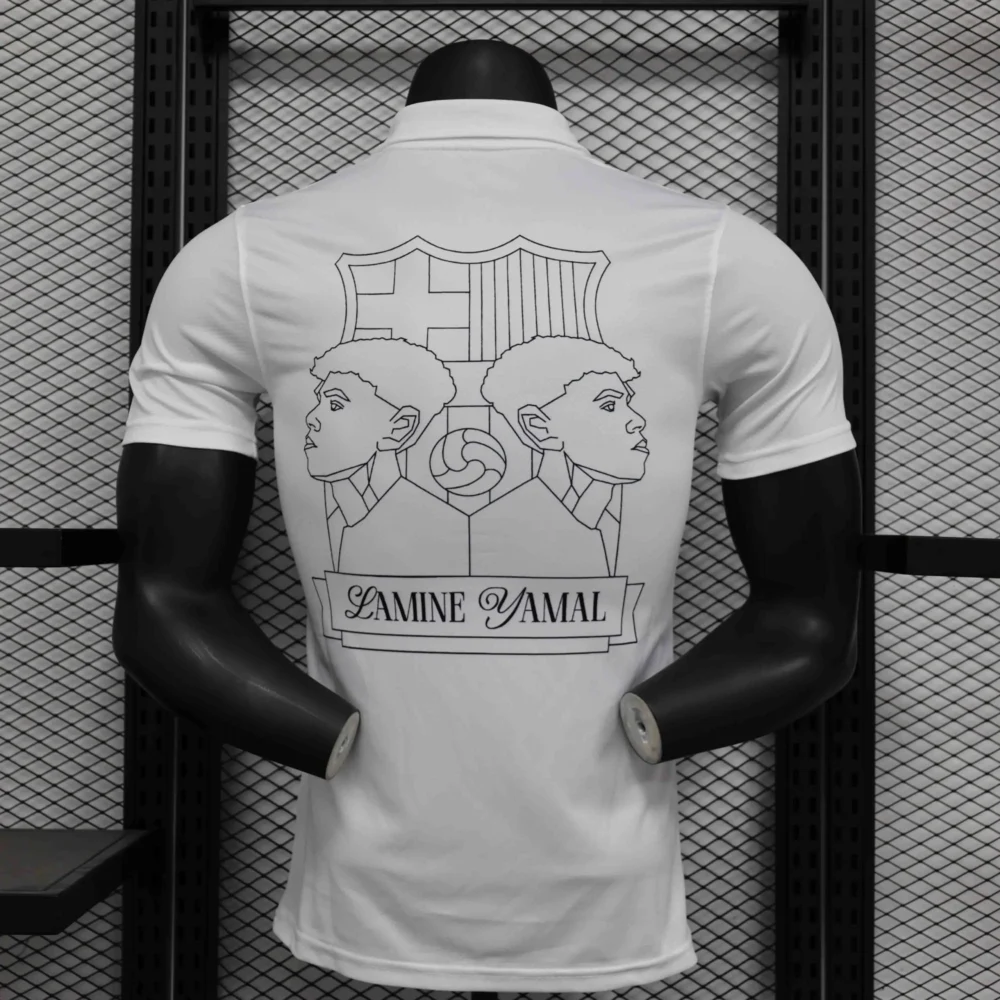 Authentic Football Jersey Barcelona Lamine Yamal Commemorative Edition Shirt 2024/25 - Image 2