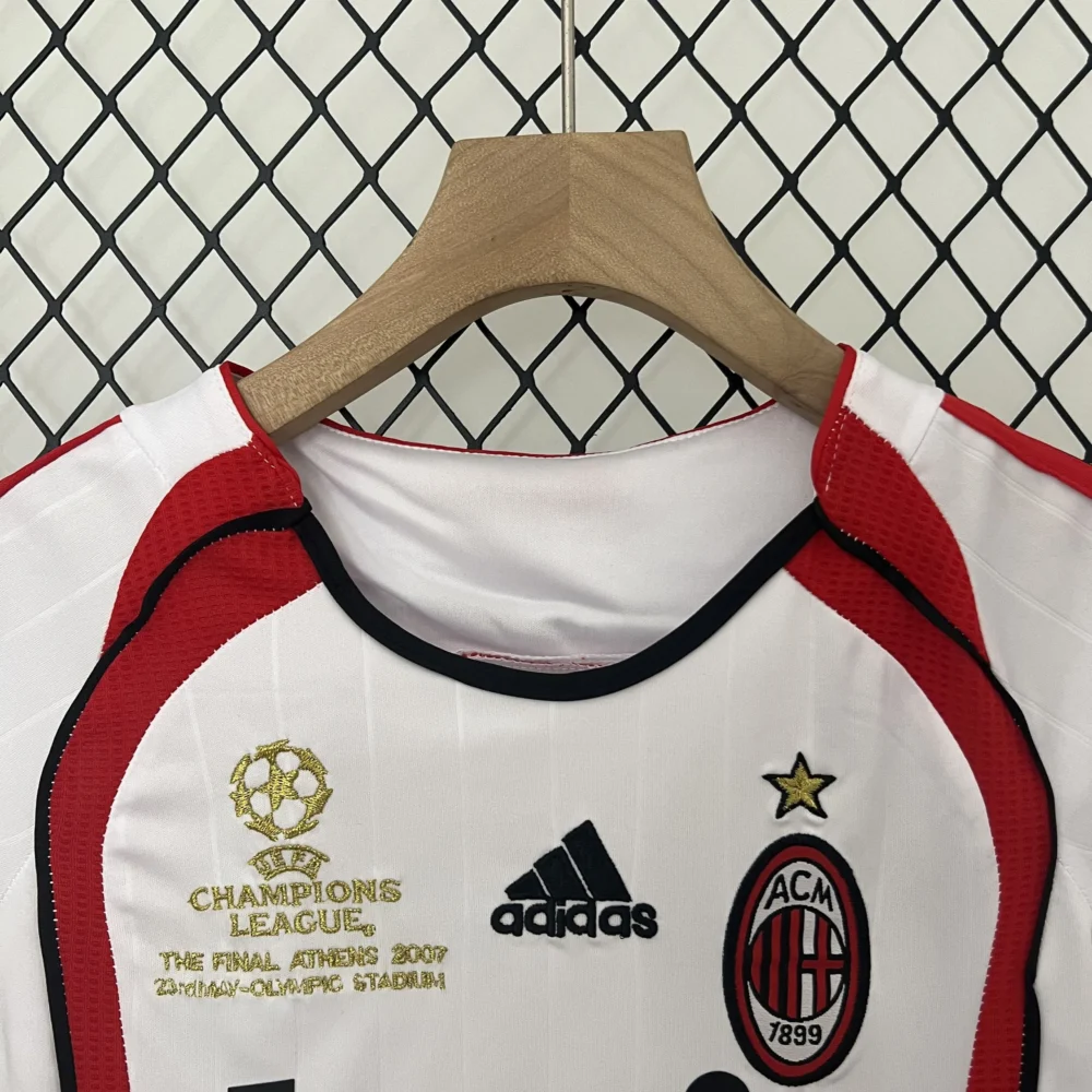 AC Milan Retro Soccer Jersey Away Kids Kit Jersey+Shorts 2006/07 - UCL Final - Image 3