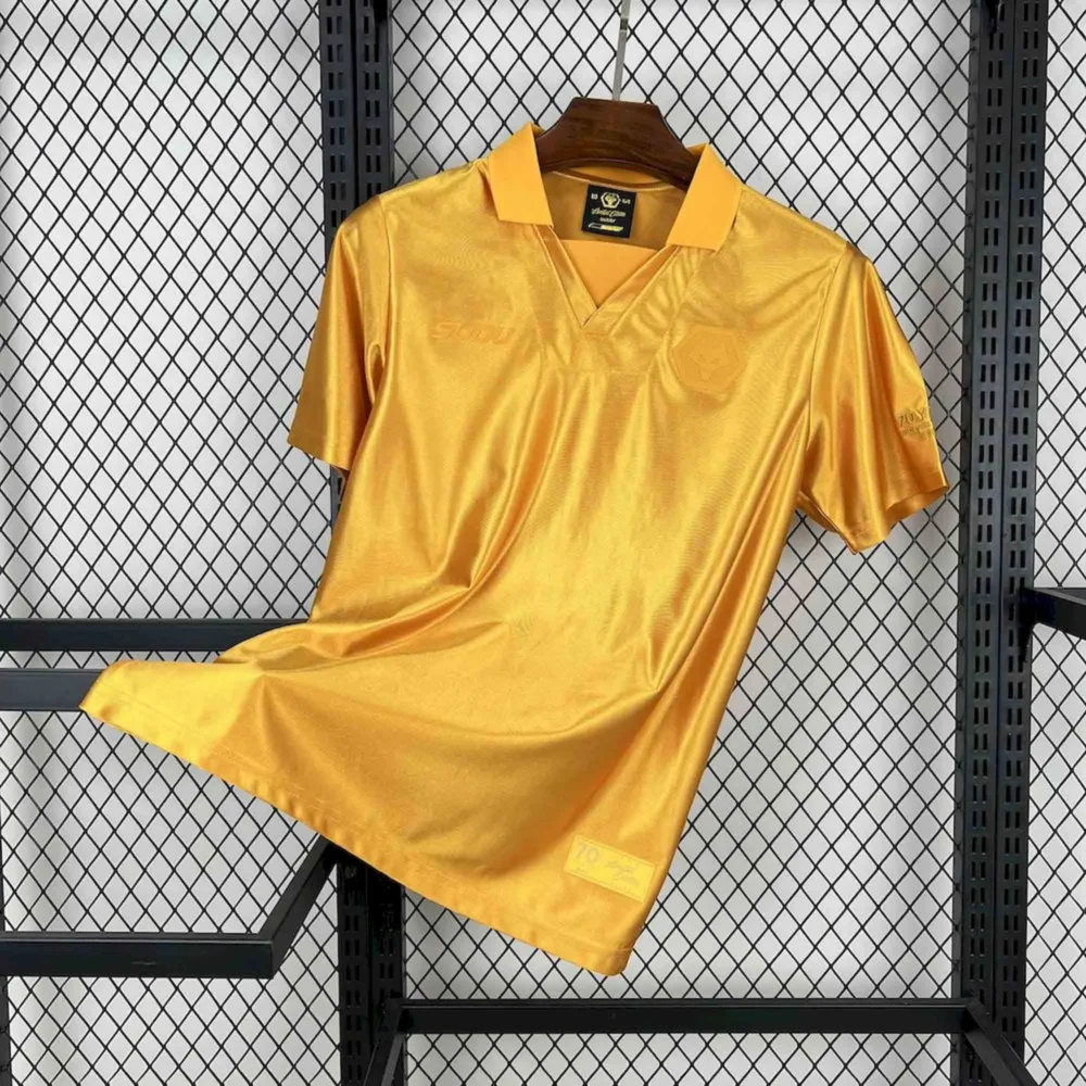 Wolves Football Jersey 70th Anniversary Custom Shirt 2025/26