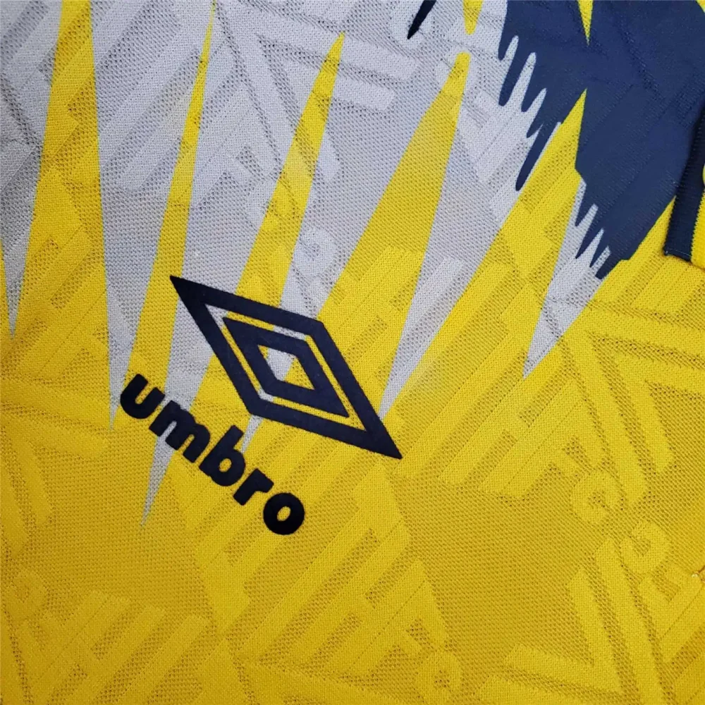 Tottenham Hotspur Retro Football Jersey Away Custom Shirt 1992/94 - Image 6
