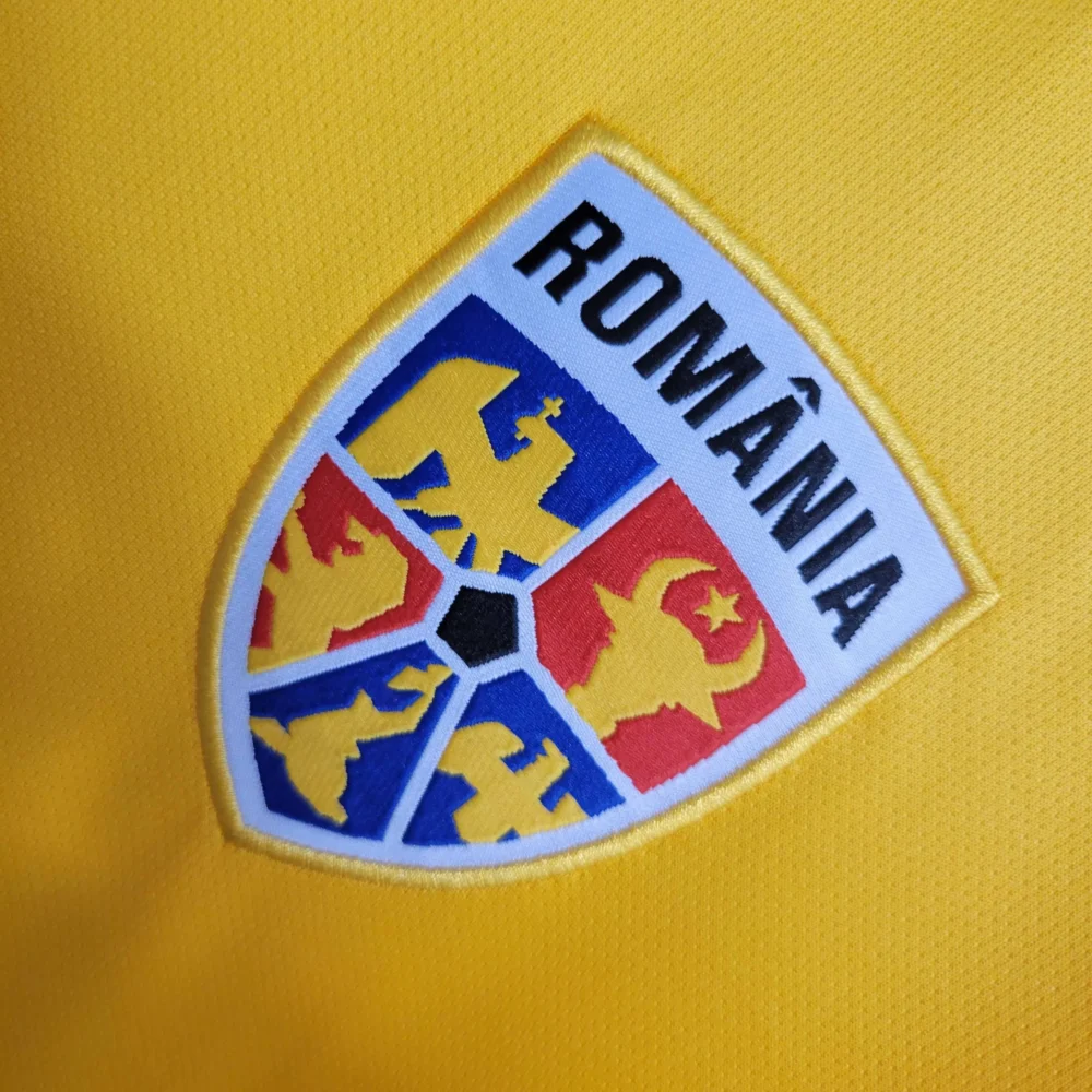 Romania Soccer Jersey Home Custom Shirt EURO 2024 - Image 7