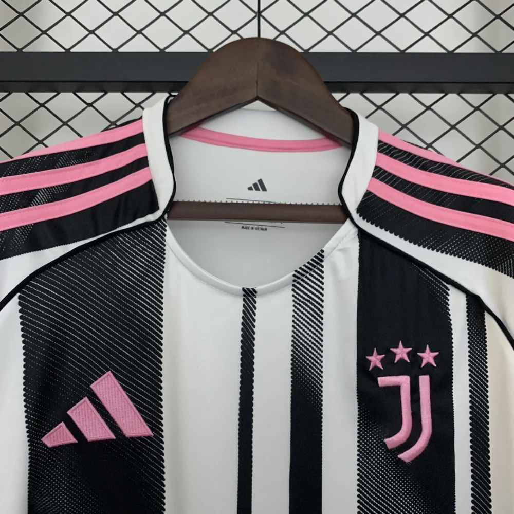 Juventus Soccer Jersey Home Custom Shirt 2025/26 - Image 3