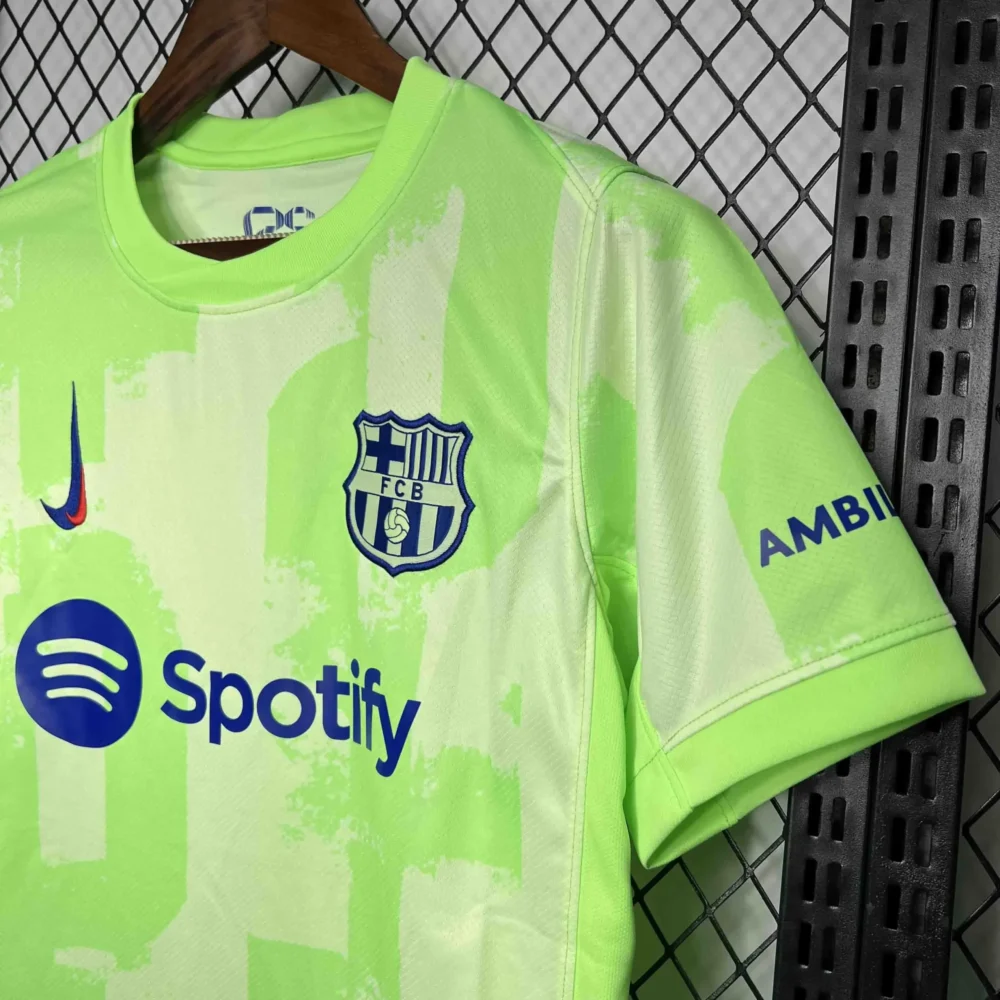 Barcelona Soccer Jersey Third Away Custom Shirt 2024/25 - Image 4