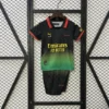AC Milan Soccer Jersey Fourth Away Kids Kit Jersey+Shorts 2024/25