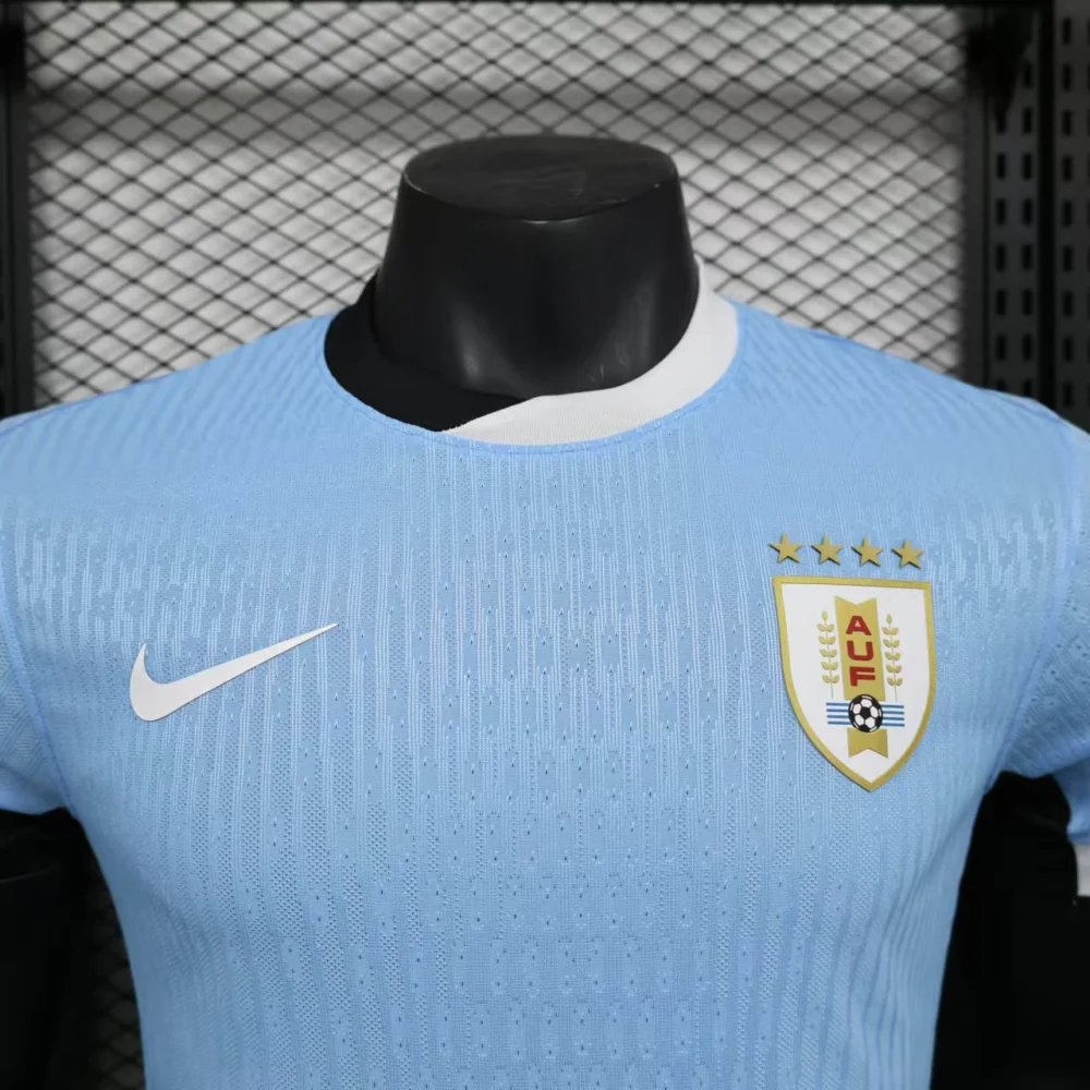 Uruguay Authentic Soccer Jersey Home Shirt Copa America 2024 - Image 3