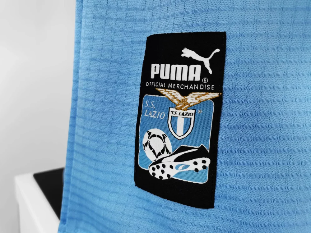 Lazio Retro Soccer Jersey Home Custom Shirt 1998/99 - Image 6