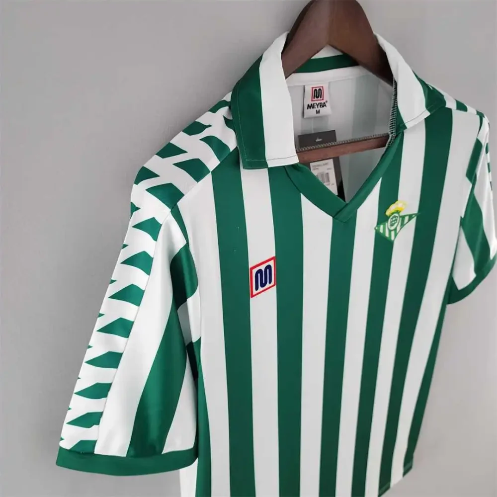 Real Betis Retro Jersey Home Soccer Shirt 1982/85 - Image 3