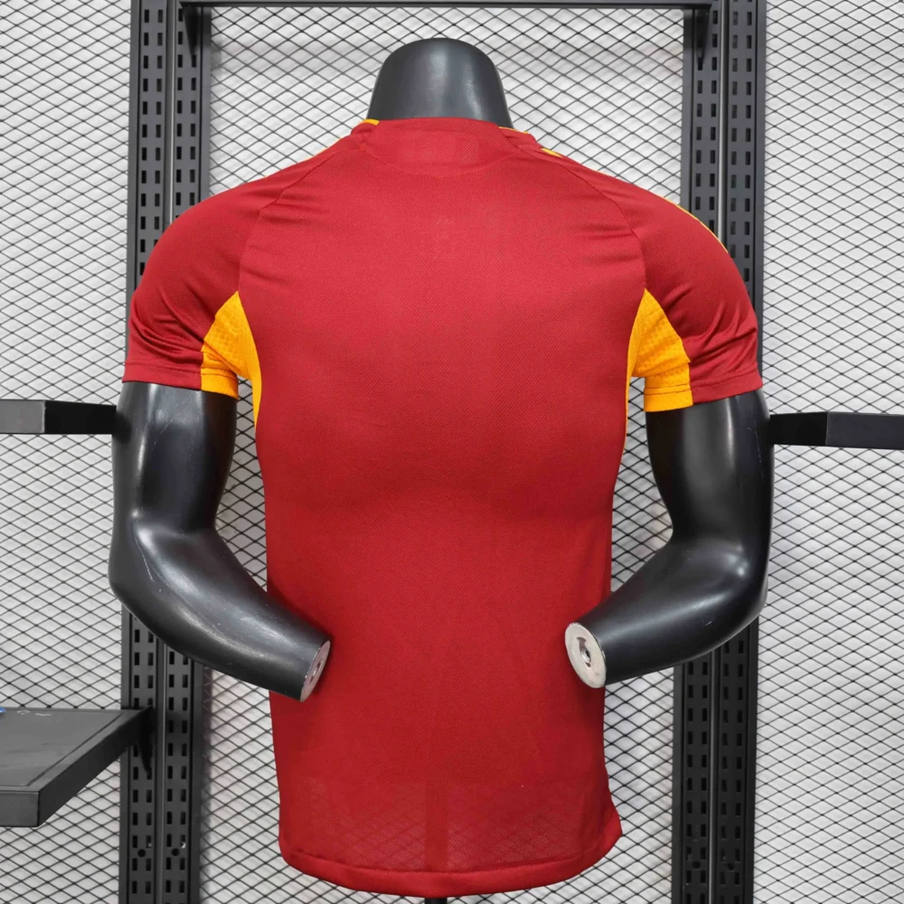Roma Authentic Soccer Jersey Home Shirt 2025/26 - Image 2