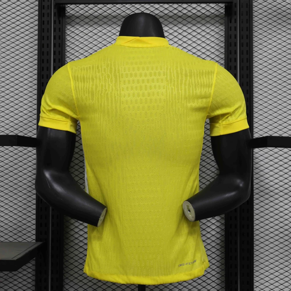 France Authentic Soccer Jersey Yellow Special Edition Shirt 2025 - Image 2