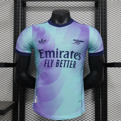 Arsenal Soccer Jersey Third Away Authentic Shirt 2024/25