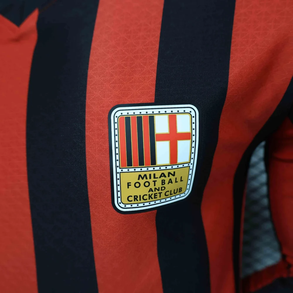 AC Milan Authentic Soccer Jersey 125th Anniversary Long Sleeve Shirt 2024/25 - Image 4