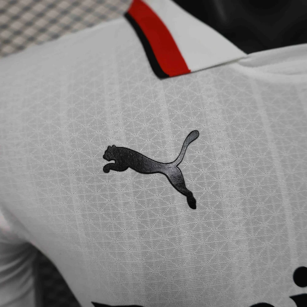 AC Milan Authentic Soccer Jersey Away Long Sleeve Shirt 2024/25 - Image 3