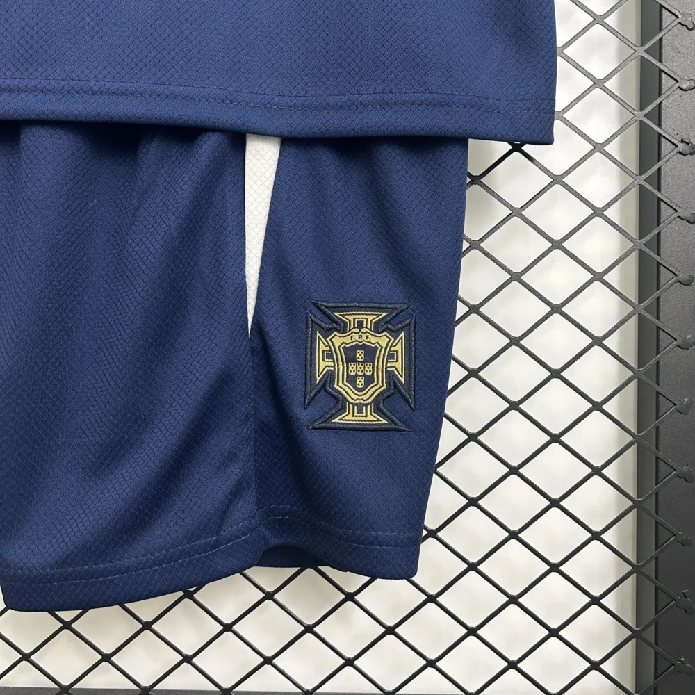 Portugal Training Football Uniform Kids Kit Jersey+Shorts 2025 - Image 8