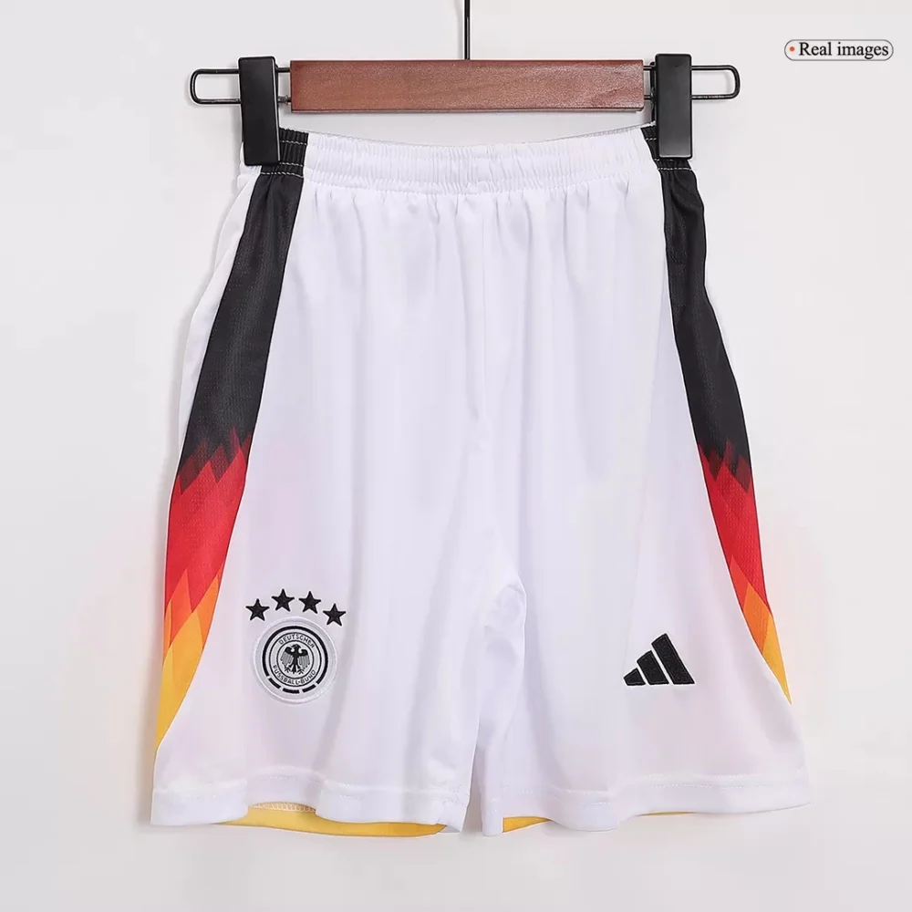 Germany Home Football Uniform Kids Kit Jersey+Shorts EURO 2024 - Image 11