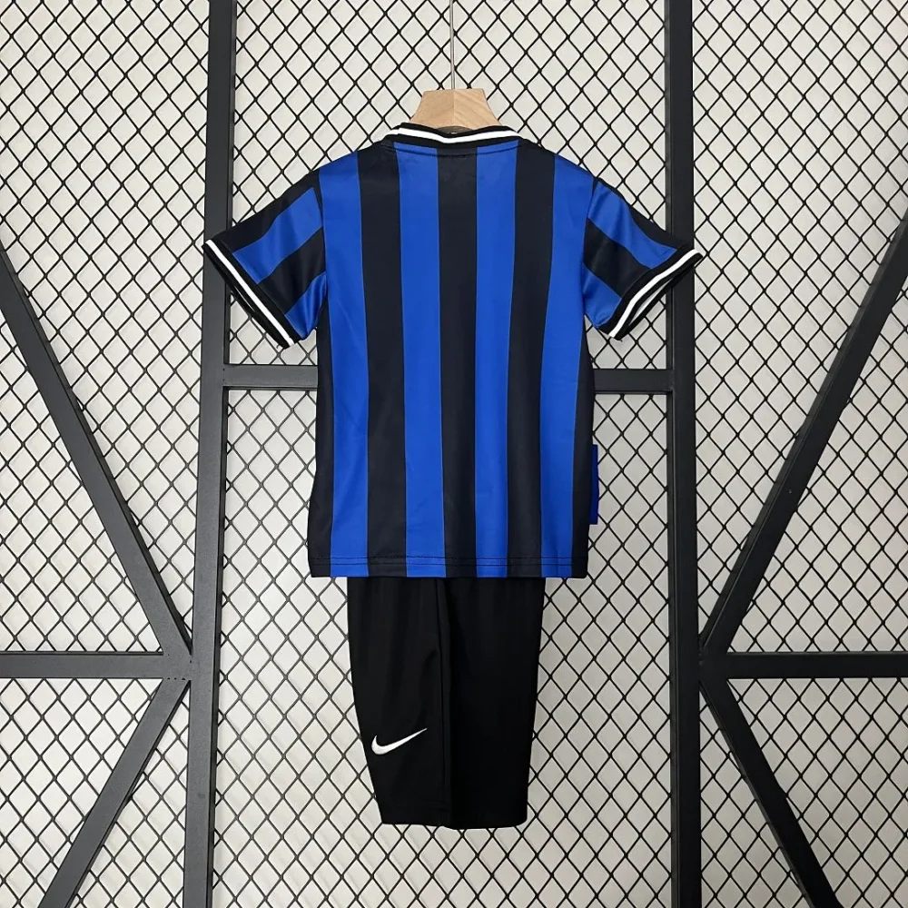 Inter Milan Jersey Custom Kids Kit Jerseys+Shorts 2009/10 - Image 2