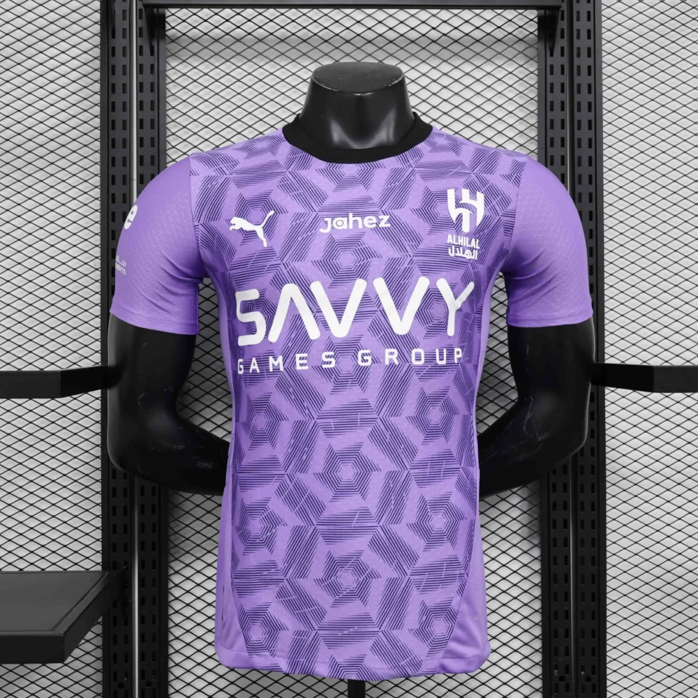 Al Hilal SFC Authentic Soccer Jersey Third Away Shirt 2024/25