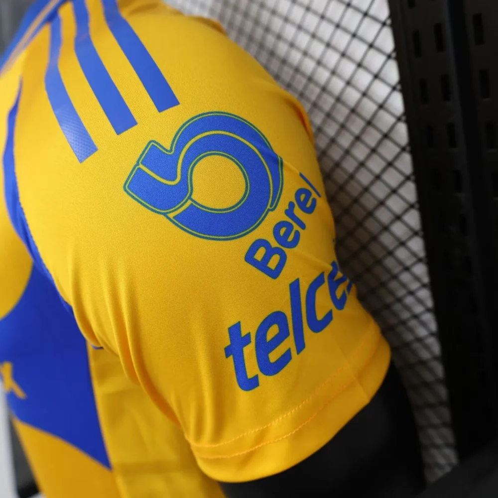 Tigres UANL Authentic Soccer Jersey Home Shirt 2024/25 - Image 7