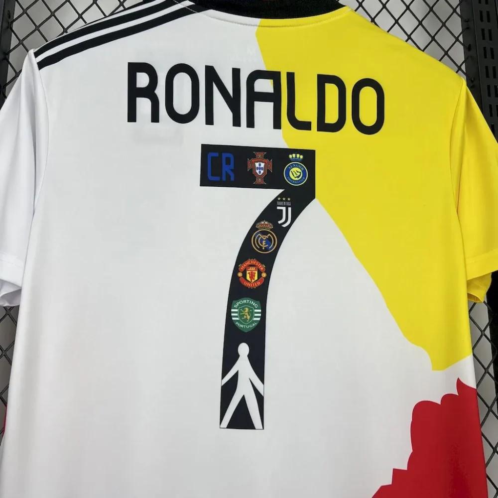 Cristiano Ronaldo Commemorative Edition Shirt 2025/26 - All Club Mix - Image 6