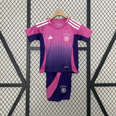 Germany Away Football Uniform Kids Kit Jersey+Shorts EURO 2024