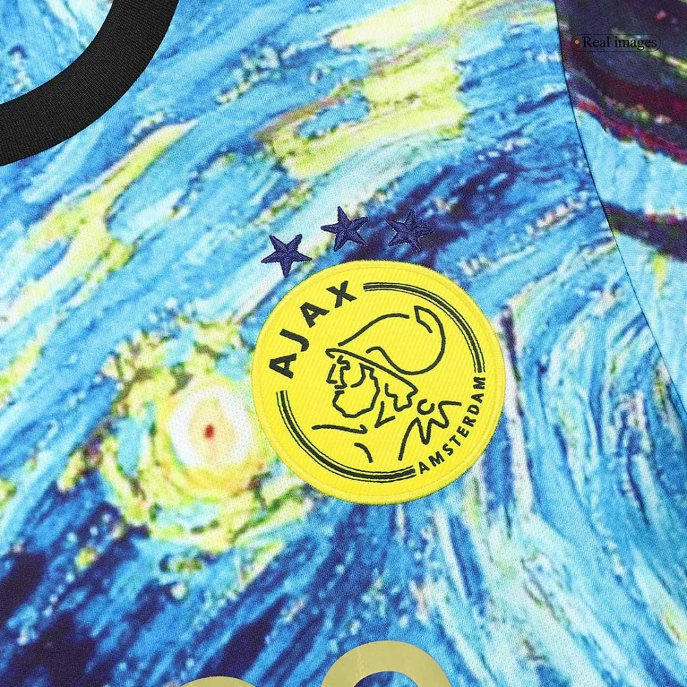 Ajax x Van Gogh The Starry Night Custom Shirt 2023/24 - Image 4