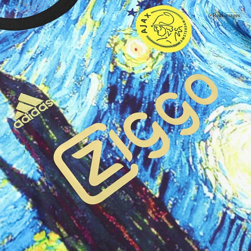 Ajax x Van Gogh The Starry Night Custom Shirt 2023/24 - Image 6