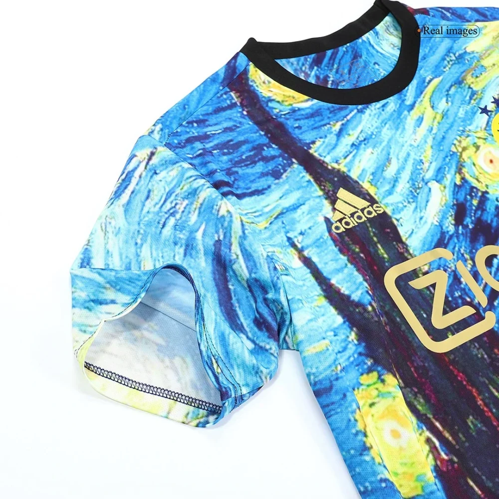 Ajax x Van Gogh The Starry Night Custom Shirt 2023/24 - Image 7