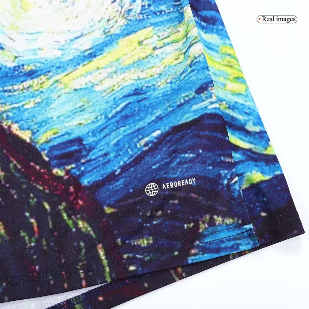 Ajax x Van Gogh The Starry Night Custom Shirt 2023/24 - Image 8