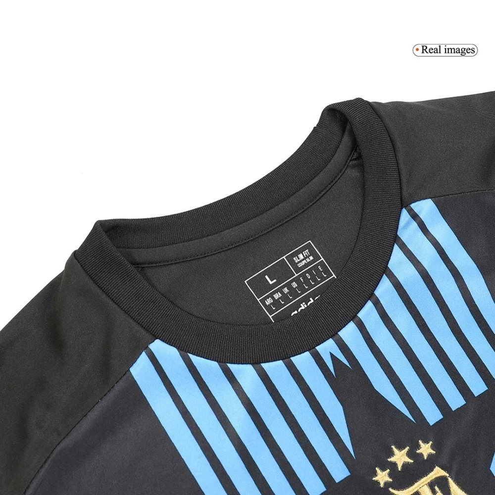 Argentina Soccer Jersey Pre-Match Custom Shirt Copa America 2024 - Image 3