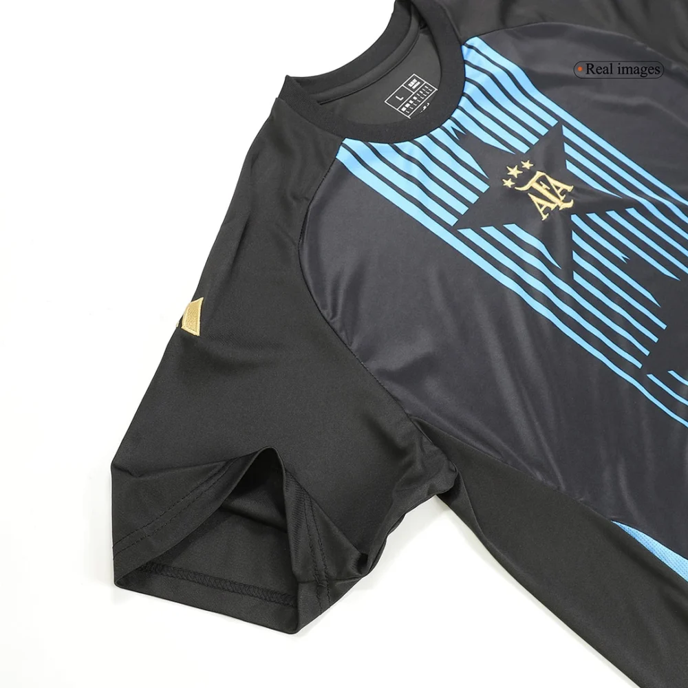 Argentina Soccer Jersey Pre-Match Custom Shirt Copa America 2024 - Image 6
