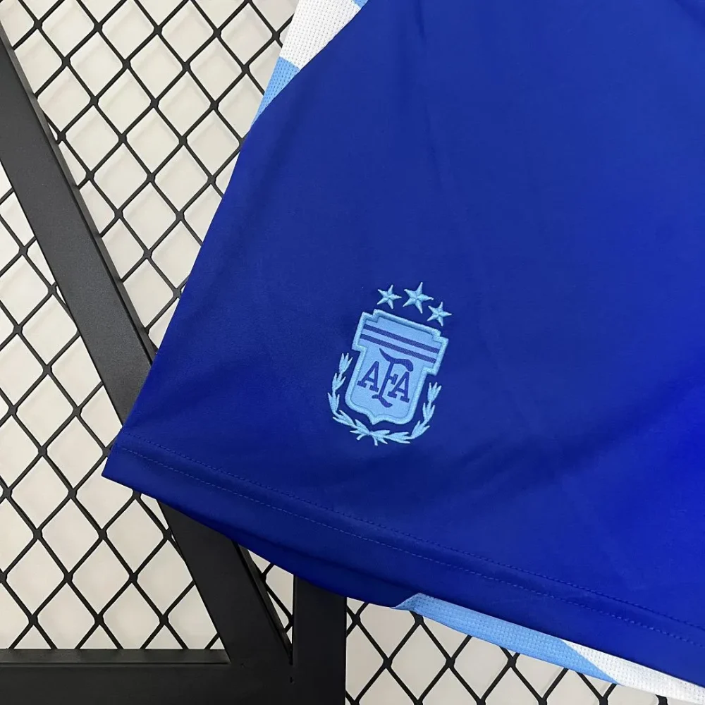 Argentina Soccer Jersey Away Shorts 2024 - Image 5