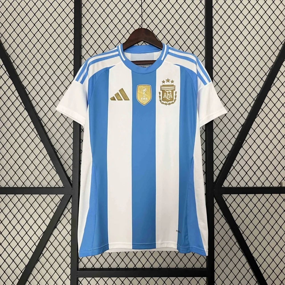 Argentina Soccer Jersey Home Custom Shirt 2024