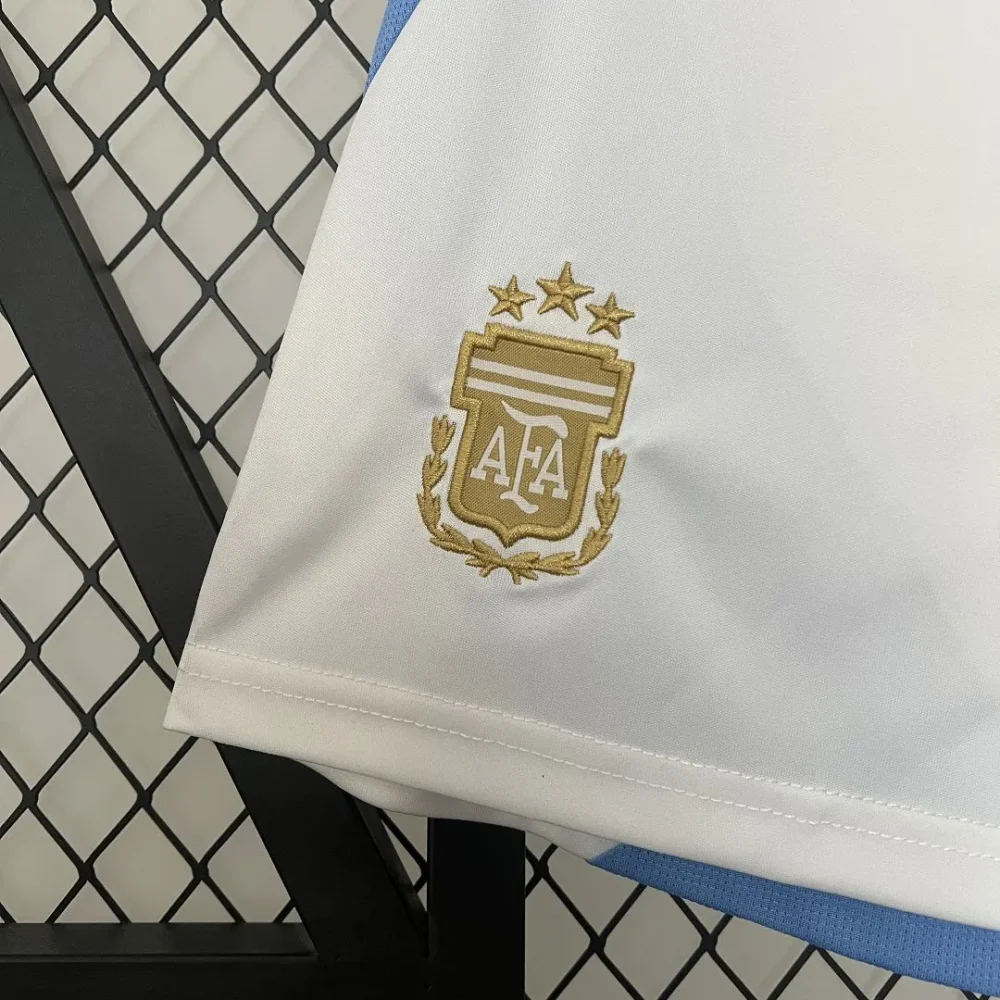 Argentina Soccer Jersey Home Shorts 2024 - Image 6