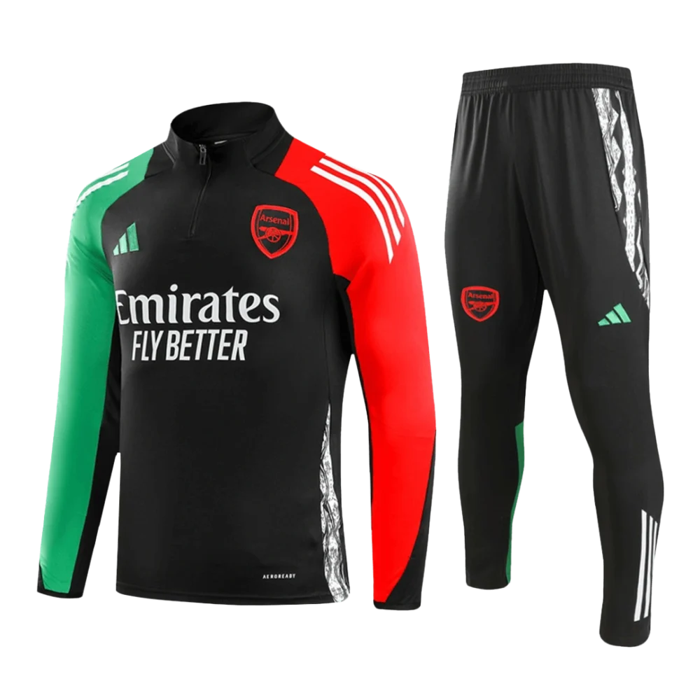 Arsenal Zipper Sweat Kit (Top+Pants) 2024/25
