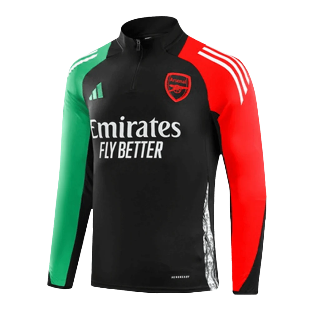 Arsenal Zipper Sweat Kit (Top+Pants) 2024/25 - Image 3