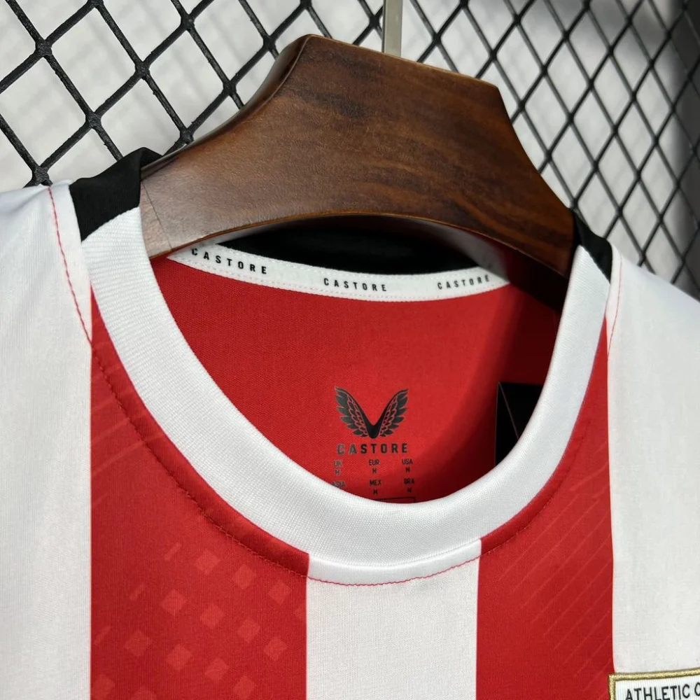 Athletic Club de Bilbao Soccer Jersey Home Custom Shirt 2024/25 - Image 5