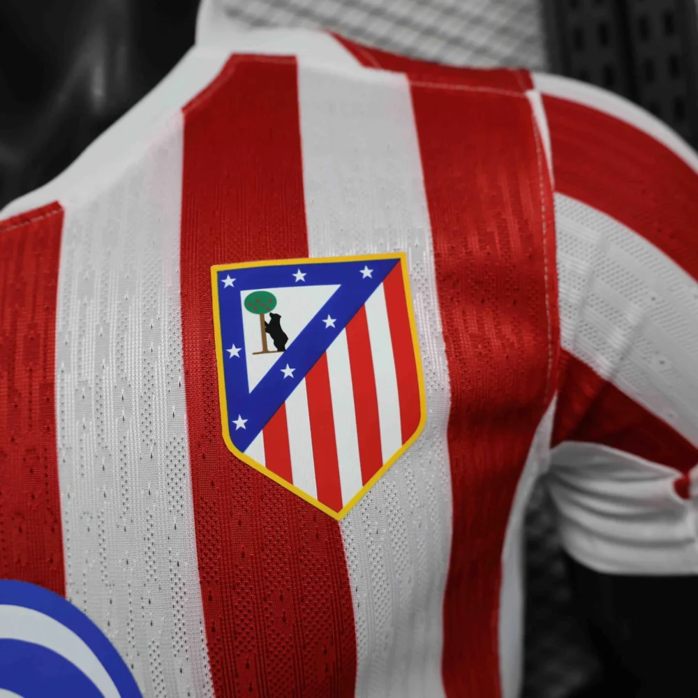 Authentic Soccer Jersey Atletico Madrid Home Shirt 2025/26 - Image 5