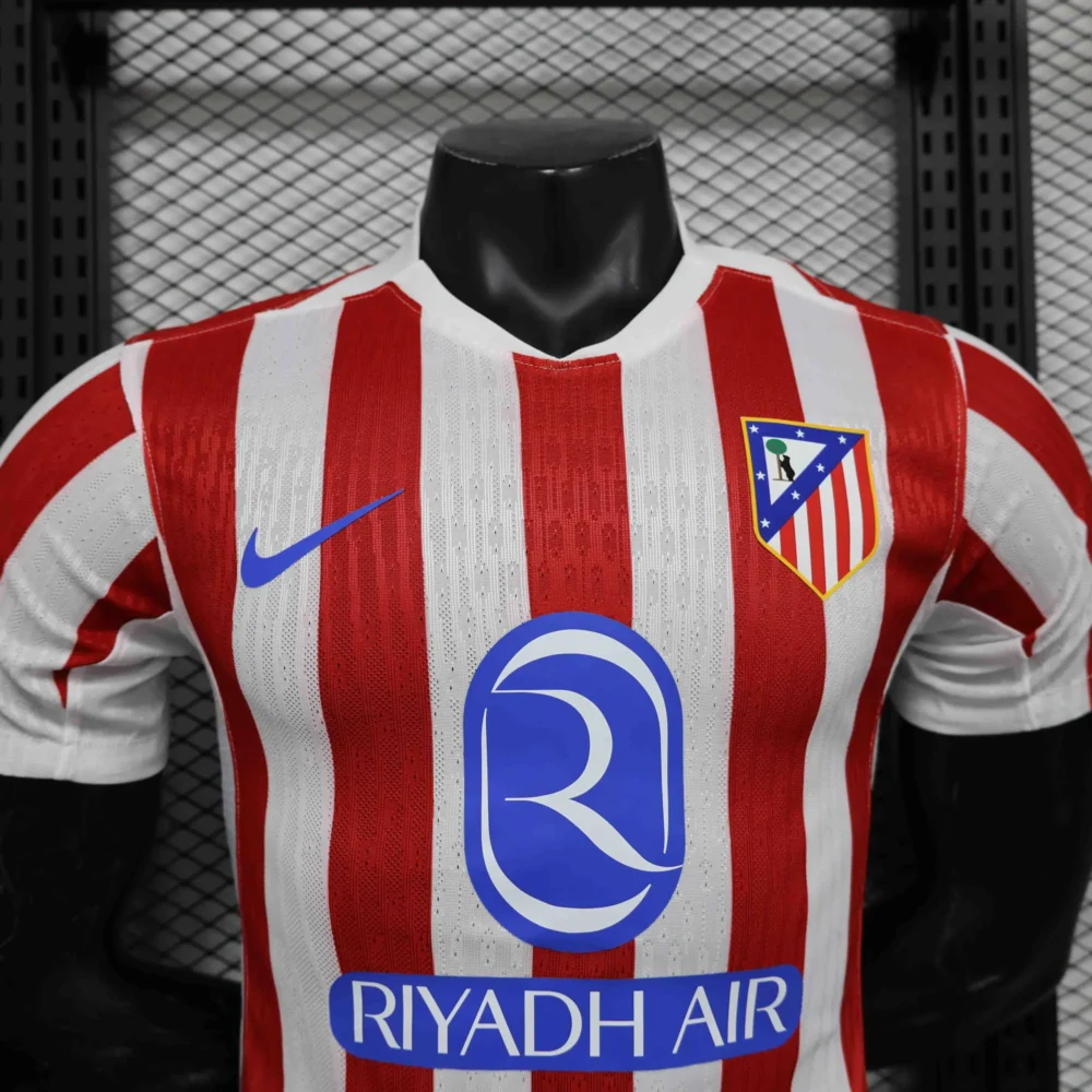 Authentic Soccer Jersey Atletico Madrid Home Shirt 2025/26 - Image 3