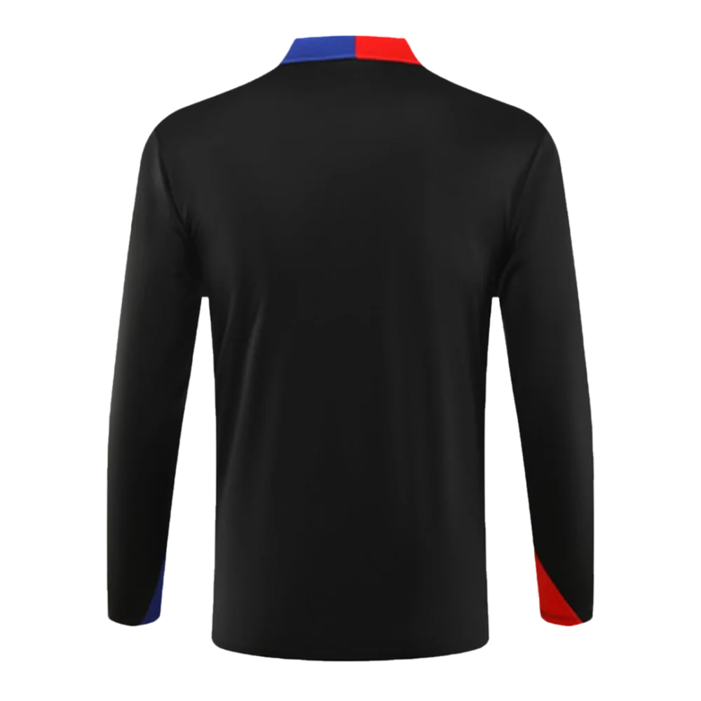 Barcelona Zipper Sweatshirt Kit (Top+Pants) 2024/25 - Image 4