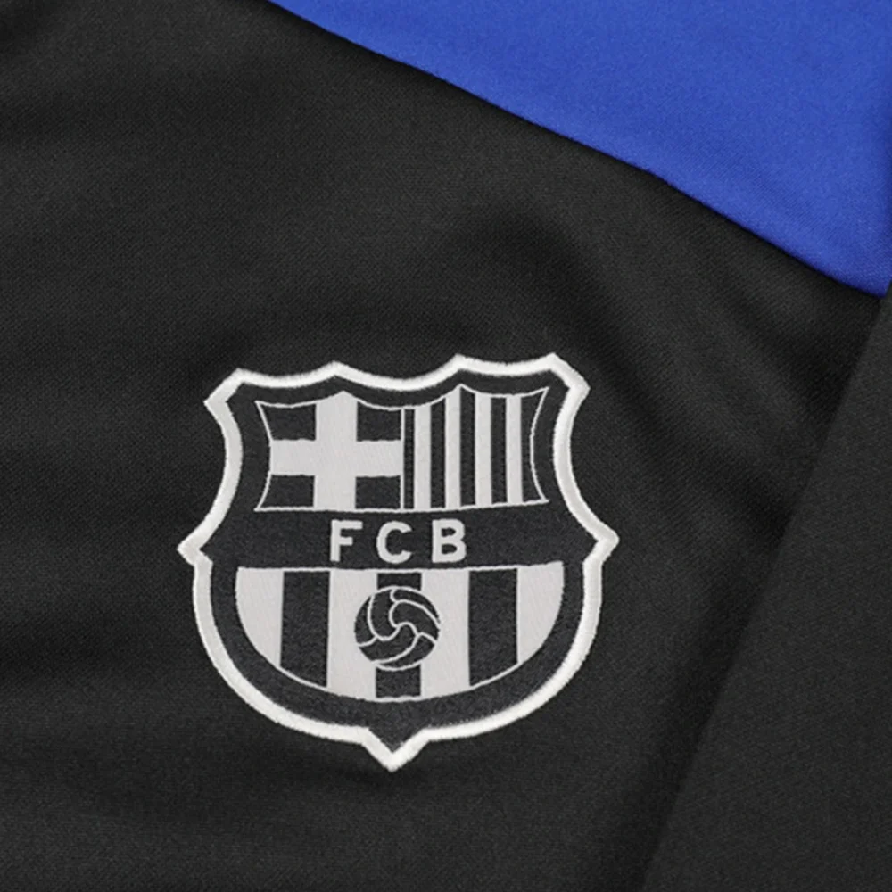 Barcelona Zipper Sweatshirt Kit (Top+Pants) 2024/25 - Image 8