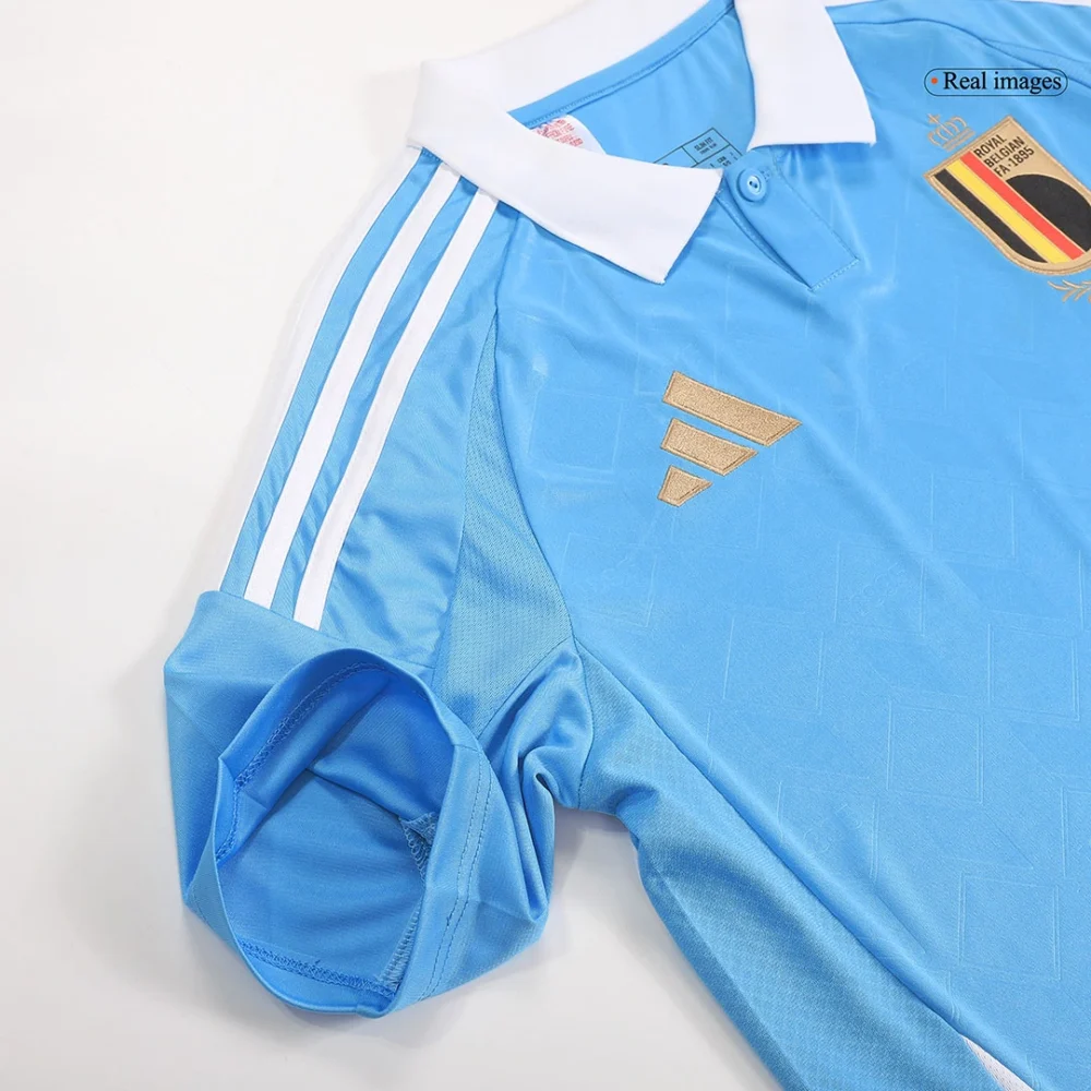 Belgium Soccer Jersey Away Custom Shirt EURO 2024 - Image 6