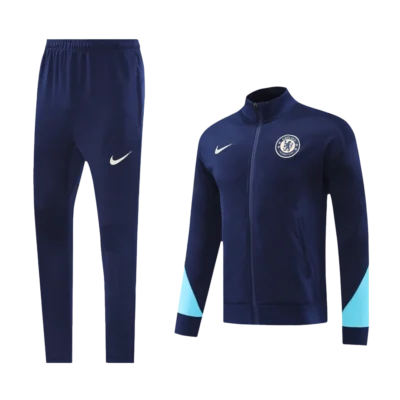 Chelsea Full Zipper Training Kit (Jacket+Pants) Navy 2024/25