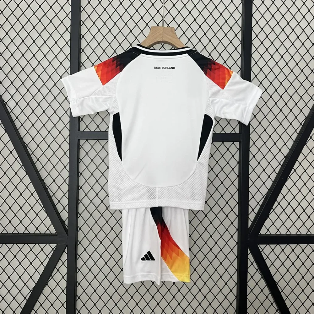 Germany Home Football Uniform Kids Kit Jersey+Shorts EURO 2024 - Image 2