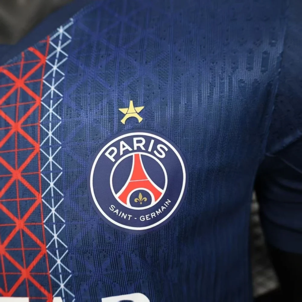 Authentic Soccer Jersey PSG Home x Champions of Europe Shirt 2025/26 - Image 5