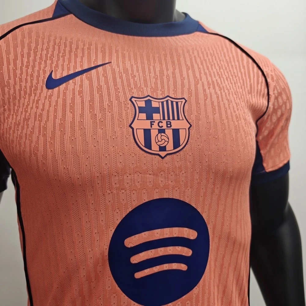 Authentic Soccer Jersey Barcelona Third Away Shirt 2025/26 - Image 3