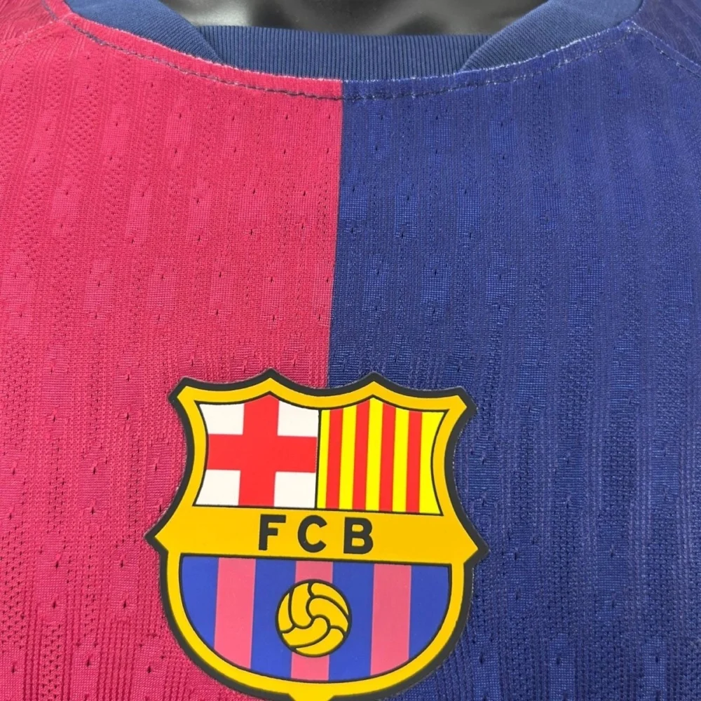 Authentic Soccer Jersey Barcelona Home x Travis Scott Shirt 2024/25 - Image 5