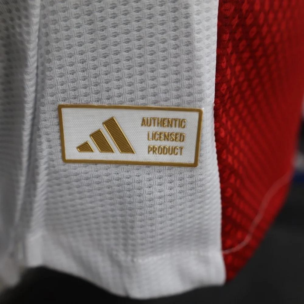 Ajax Authentic Football Jersey Home Shirt 2025/26 - Image 7