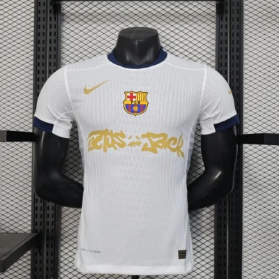 Authentic Soccer Jersey Barcelona Travis Scott Special Edition Shirt 2025/26