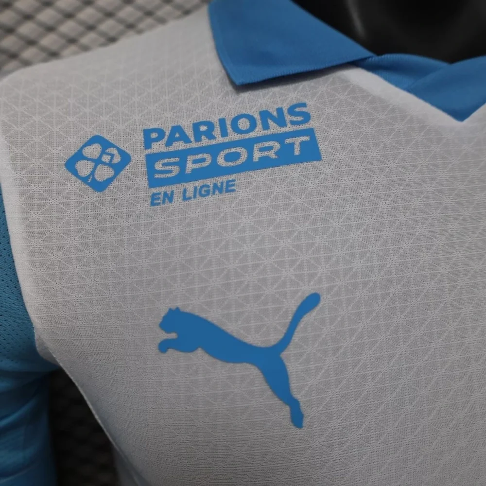 Marseille Authentic Soccer Jersey Home Shirt 2025/26 - Image 4