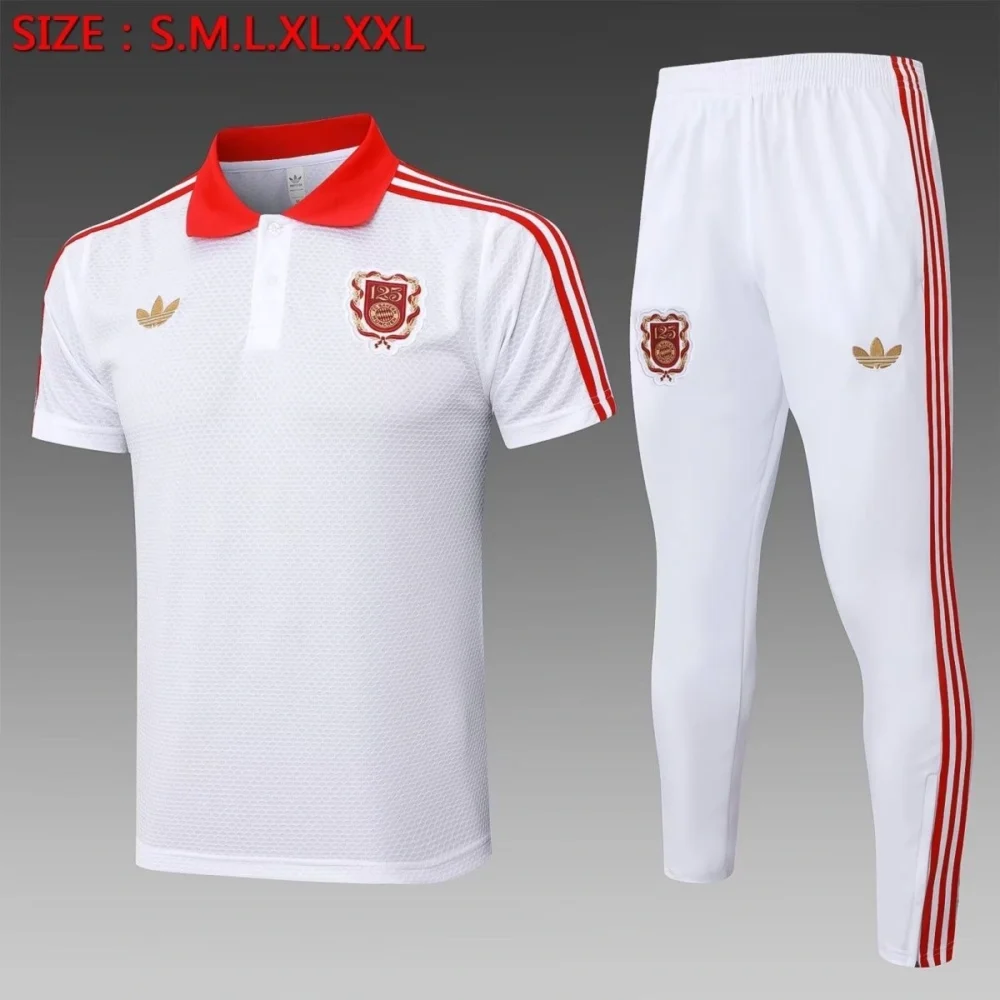 Bayern Munich Training Kit (Jacket+Pants) White 2025/26