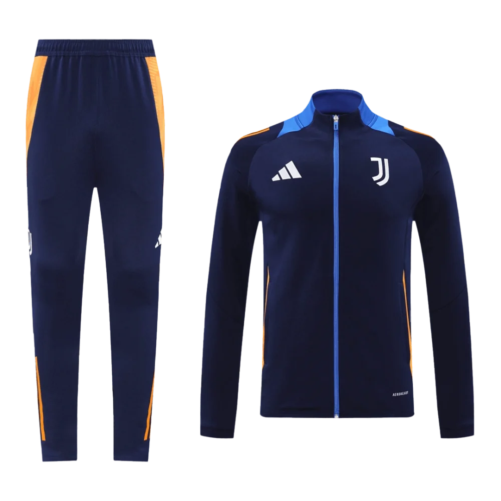 Juventus Prematch Training Kit (Jacket+Pants) Navy 2024/25 - Image 2